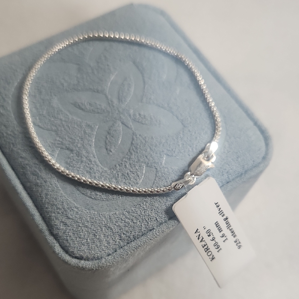 NEW 925 Sterling Silver 6.5" Bracelet
